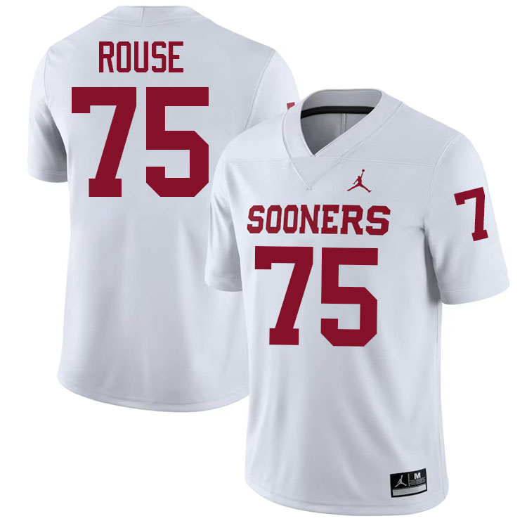 Walter Rouse Oklahoma Sooners Jersey,Oklahoma Sooners Football Uniforms,Jersey-White